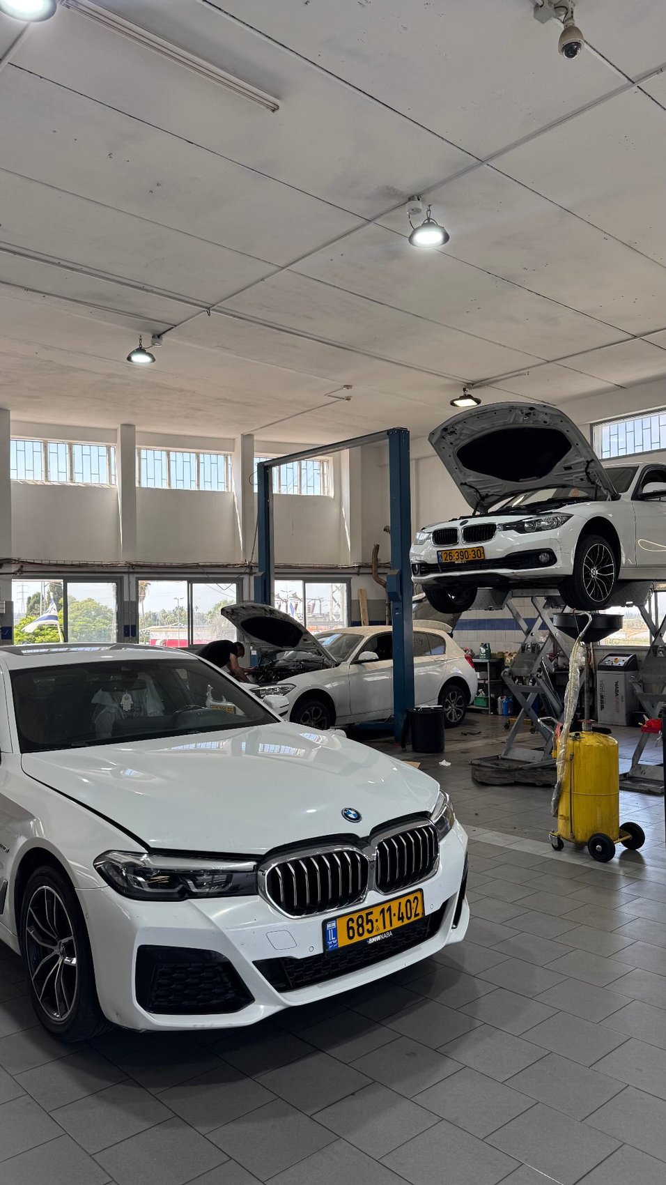 טיפולים במסגרת האחריות ב-BMWNABA